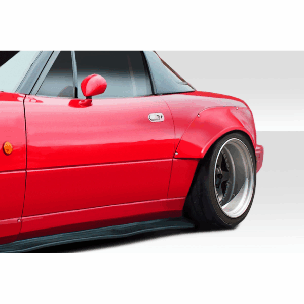 1990-1997 Mazda Miata Duraflex Circuit Rear Fender Flares (+40mm) - 2 Piece - Image 2
