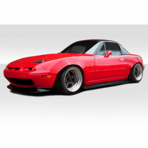 1990-1997 Mazda Miata Duraflex Circuit Fender Flares Kit - 4 Piece