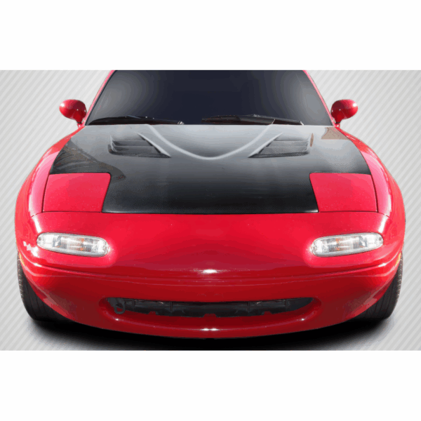 1990-1997 Mazda Miata Carbon Creations DriTech Venom Hood - 1 Piece