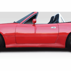 1990-1997 Mazda Miata Duraflex Works Side Skirts Rocker Panels - 2 Piece
