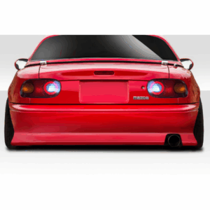 1990-1997 Mazda Miata Duraflex Afterburner Rear Bumper - 1 Piece