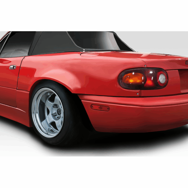 1990-1997 Mazda Miata Duraflex Afterburner 40mm Rear Fender Flares - 2 Piece