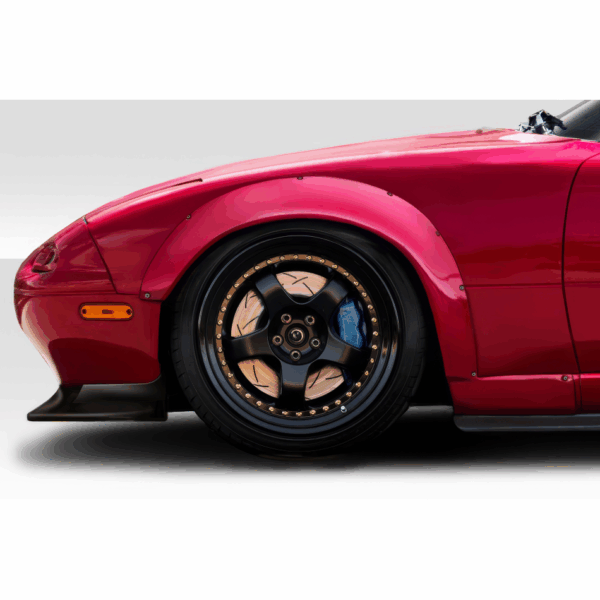 1990-1997 Mazda Miata Duraflex TKO RBS Wide Body Front Fender Flares - 2 Piece