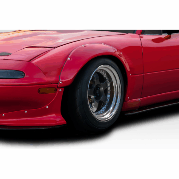 1990-1997 Mazda Miata Duraflex TKO RBS Wide Body Front Fender Flares - 2 Piece - Image 2