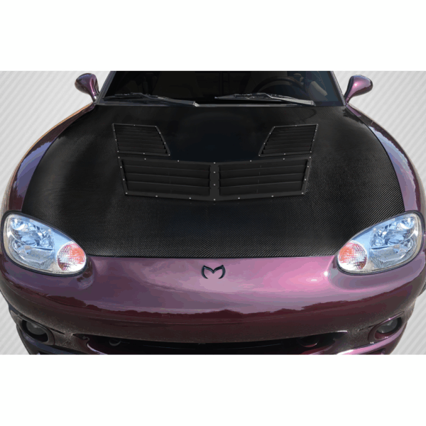 1999-2005 Mazda Miata NB Carbon Creations Iceman Hood - 1 Piece