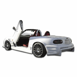 1990-1997 Mazda Miata Duraflex VX Rear Bumper - 1 Piece