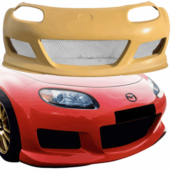ModeloDrive FRP AR Front Bumper > Mazda Miata MX-5 (NC) 2006-2008 - Image 9