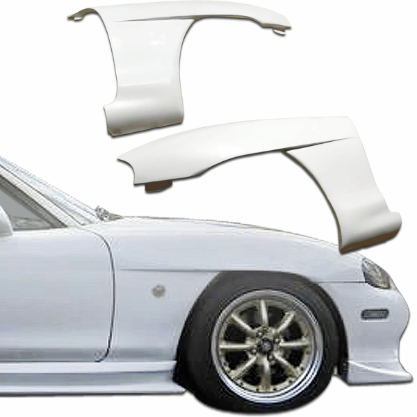 ModeloDrive FRP GVAR Wide Body 15mm Fenders (front) > Mazda Miata MX-5 (NB) 1998-2005