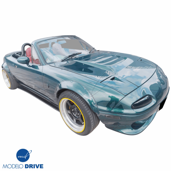ModeloDrive FRP NISM N1 Hood > Mazda Miata (NA) 1990-1996 - Image 7