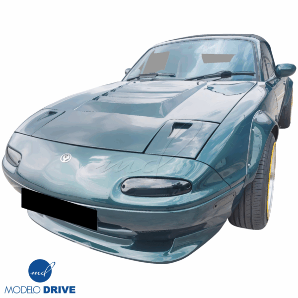 ModeloDrive FRP NISM N1 Hood > Mazda Miata (NA) 1990-1996 - Image 8