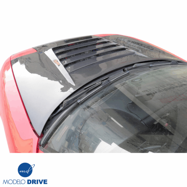 ModeloDrive Carbon Fiber NISM N1 Hood > Mazda Miata (NA) 1990-1996 - Image 5