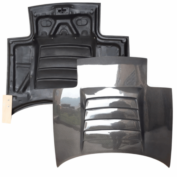 ModeloDrive Carbon Fiber NISM N1 Hood > Mazda Miata (NA) 1990-1996 - Image 6