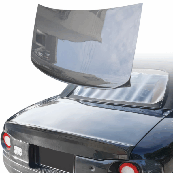 ModeloDrive Carbon Fiber CSL Duckbill Trunk > Mazda Miata (NA) 1990-1996 - Image 8