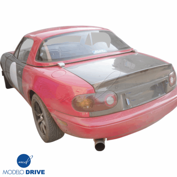 ModeloDrive Carbon Fiber CSL Duckbill Trunk > Mazda Miata (NA) 1990-1996 - Image 17