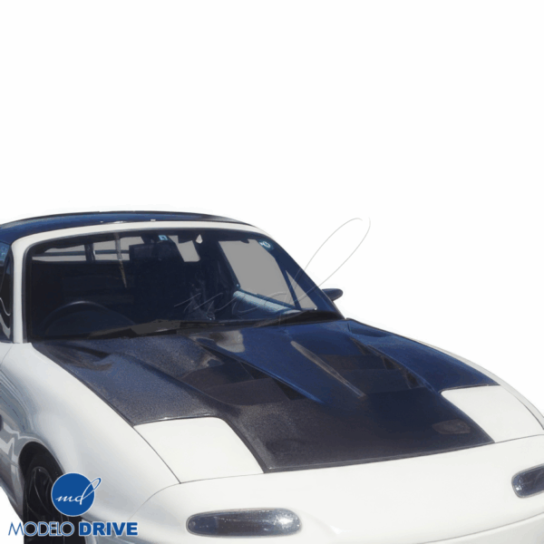 ModeloDrive Carbon Fiber RAME A9 Hood > Mazda Miata (NA) 1990-1996 - Image 3