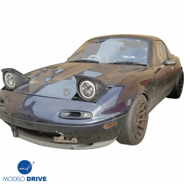 ModeloDrive Carbon Fiber RAME A9 Hood > Mazda Miata (NA) 1990-1996 - Image 6