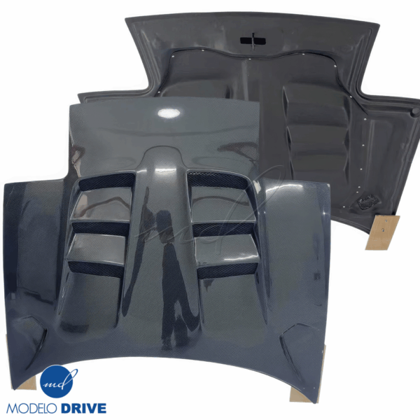 ModeloDrive Carbon Fiber RAME A9 Hood > Mazda Miata (NA) 1990-1996 - Image 10