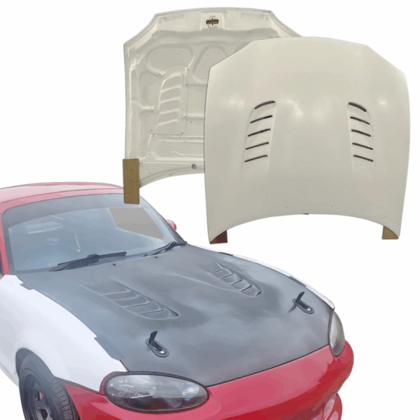 ModeloDrive FRP CSPE Hood > Mazda Miata (NB) 1998-2005 - Image 2