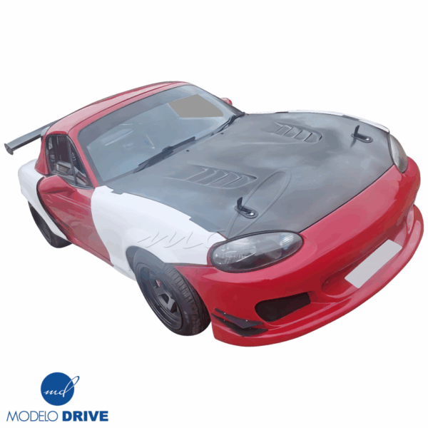 ModeloDrive FRP CSPE Hood > Mazda Miata (NB) 1998-2005 - Image 9