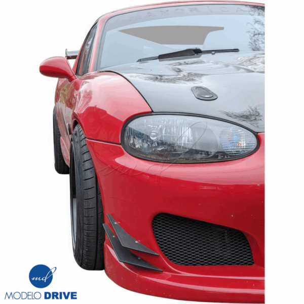 ModeloDrive Carbon Fiber CSPE Hood > Mazda Miata (NB) 1998-2005 - Image 8