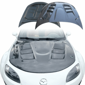 ModeloDrive Carbon Fiber RAME A9 Hood > Mazda Miata (NC) 2006-2015
