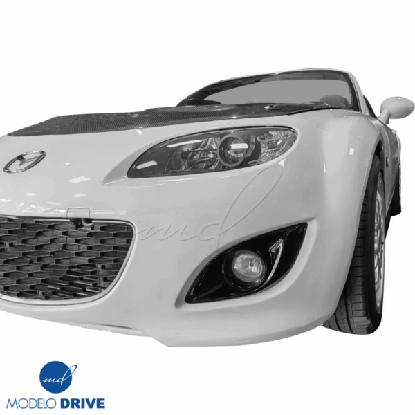 ModeloDrive Carbon Fiber RAME A9 Hood > Mazda Miata (NC) 2006-2015 - Image 5