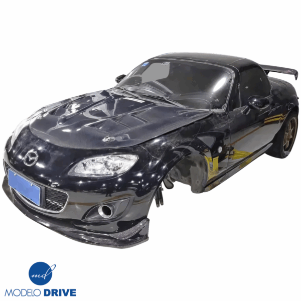 ModeloDrive Carbon Fiber RAME A9 Hood > Mazda Miata (NC) 2006-2015 - Image 12