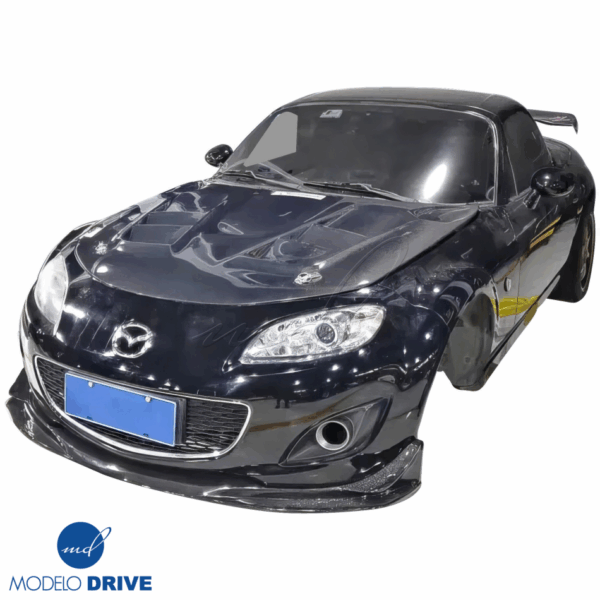 ModeloDrive Carbon Fiber RAME A9 Hood > Mazda Miata (NC) 2006-2015 - Image 13