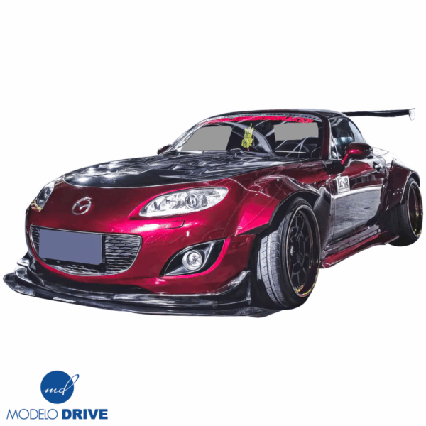 ModeloDrive Carbon Fiber RAME A9 Hood > Mazda Miata (NC) 2006-2015 - Image 22