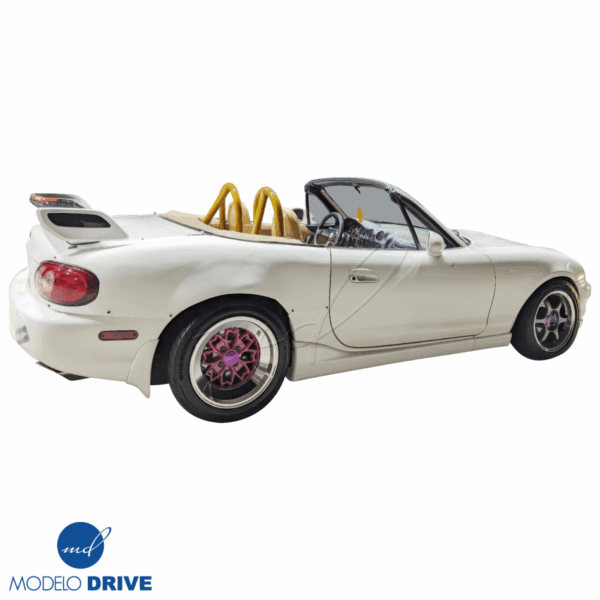 ModeloDrive FRP ARIO Wide Body 35mm Fenders (rear) > Mazda Miata (NB) 1998-2005 - Image 3