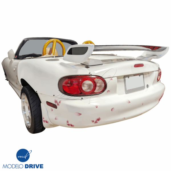 ModeloDrive FRP ARIO Wide Body 35mm Fenders (rear) > Mazda Miata (NB) 1998-2005 - Image 4