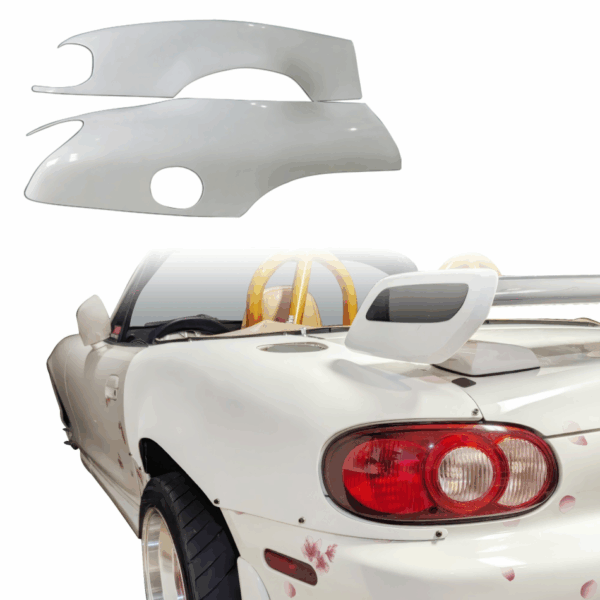 ModeloDrive FRP ARIO Wide Body 35mm Fenders (rear) > Mazda Miata (NB) 1998-2005 - Image 5