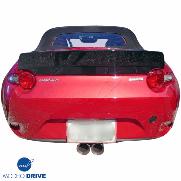 ModeloDrive Carbon Fiber TKYO Trunk Spoiler Wing > Mazda Miata (ND) 2016-2021 - Image 2