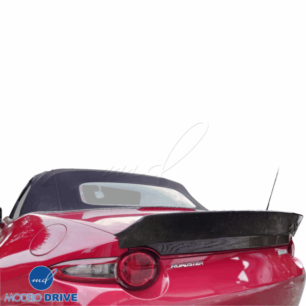 ModeloDrive Carbon Fiber TKYO Trunk Spoiler Wing > Mazda Miata (ND) 2016-2021 - Image 3