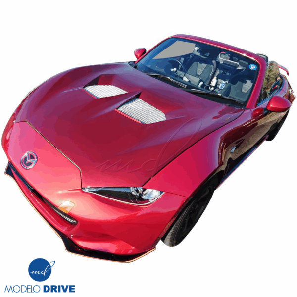 ModeloDrive FRP Twin Vent Hood > Mazda Miata (ND) 2016-2021 - Image 2