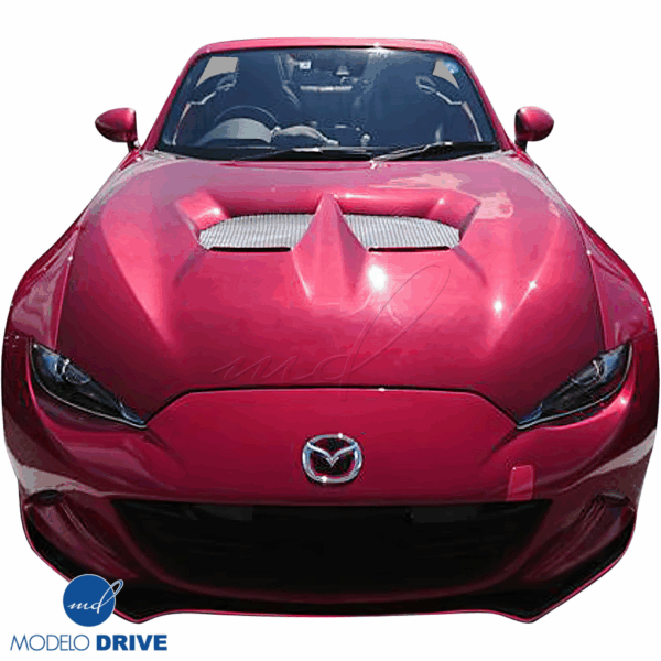 ModeloDrive FRP Twin Vent Hood > Mazda Miata (ND) 2016-2021 - Image 3