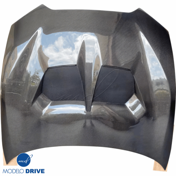ModeloDrive Carbon Fiber Twin Vent Hood > Mazda Miata (ND) 2016-2021 - Image 2
