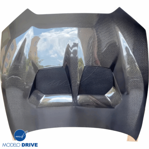 ModeloDrive Carbon Fiber Twin Vent Hood > Mazda Miata (ND) 2016-2021 - Image 5