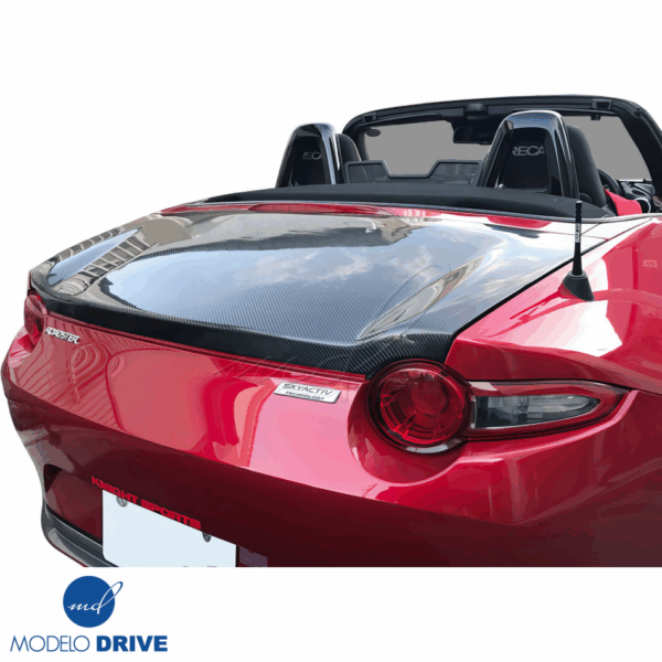 ModeloDrive Carbon Fiber Recessed Trunk > Mazda Miata (ND) 2016-2021 - Image 2