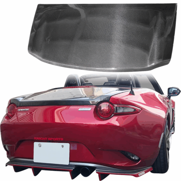 ModeloDrive Carbon Fiber Recessed Trunk > Mazda Miata (ND) 2016-2021 - Image 3