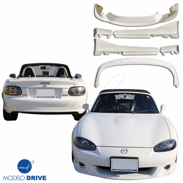 ModeloDrive FRP MSPE Body Kit > Mazda Miata (NB2) 2001-2005 - Image 2