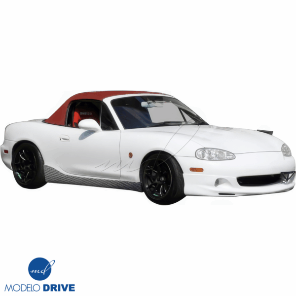 ModeloDrive Carbon Fiber MSPE Side Skirts 4pc > Mazda Miata (NB) 1998-2005 - Image 2