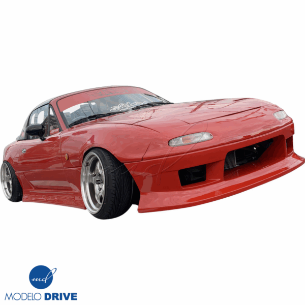 ModeloDrive FRP DUC Front Bumper > Mazda Miata (NA) 1990-1996 - Image 4