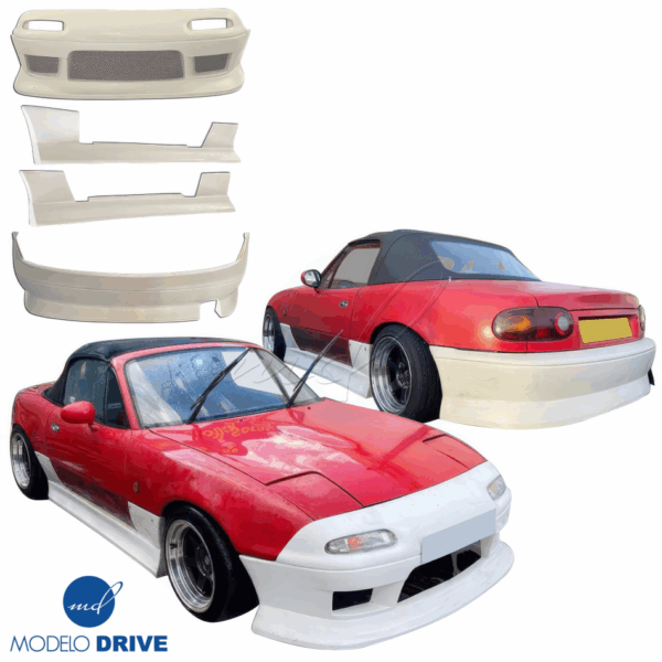 ModeloDrive FRP DUC Body Kit > Mazda Miata (NA) 1990-1996 - Image 2