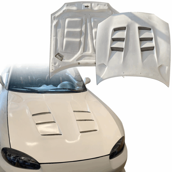 ModeloDrive FRP RAME A9 Hood > Mazda Miata (NB) 1998-2005 - Image 3