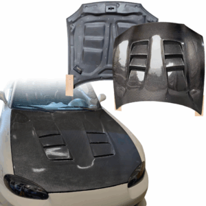 ModeloDrive Carbon Fiber RAME A9 Hood > Mazda Miata (NB) 1998-2005