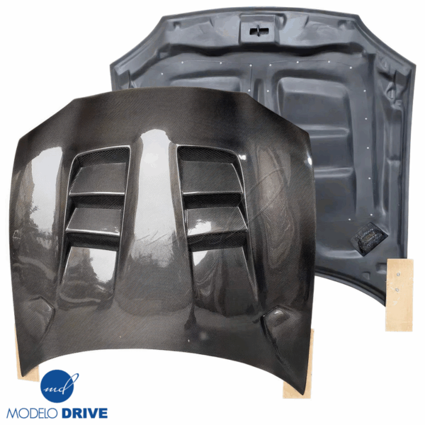 ModeloDrive Carbon Fiber RAME A9 Hood > Mazda Miata (NB) 1998-2005 - Image 4