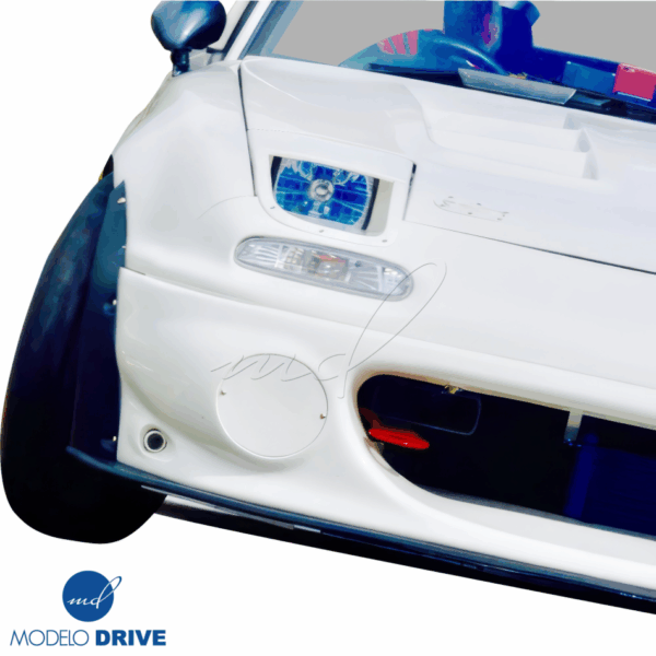 ModeloDrive FRP JSPE Headlight Housings > Mazda Miata (NA) 1990-1996 - Image 3
