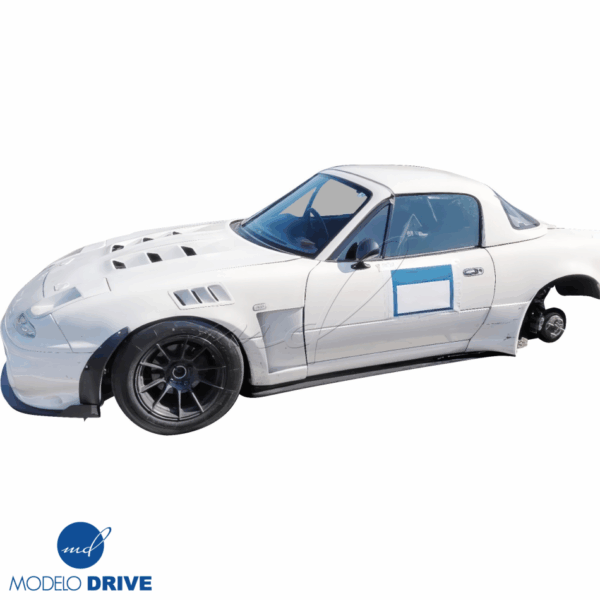 ModeloDrive FRP JSPE Headlight Housings > Mazda Miata (NA) 1990-1996 - Image 5