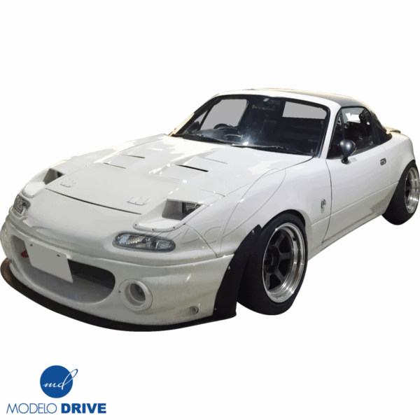ModeloDrive FRP JSPE Headlight Housings > Mazda Miata (NA) 1990-1996 - Image 7